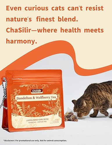 Miniatura 9 de Bolsas de té orgánicas de raíz de diente de león y Wolfberry Detox - Apoyo a la salud del hígado y los riñones, 15 bolsas compostables de fibra de