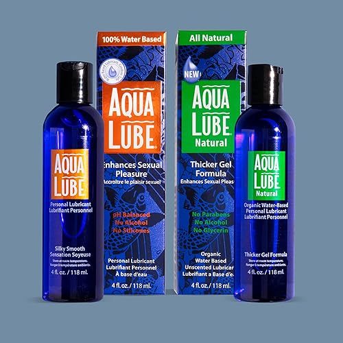 Miniatura 9 de Aqua Lube Lubricante personal a base de agua transparente 4 onzas líquidas