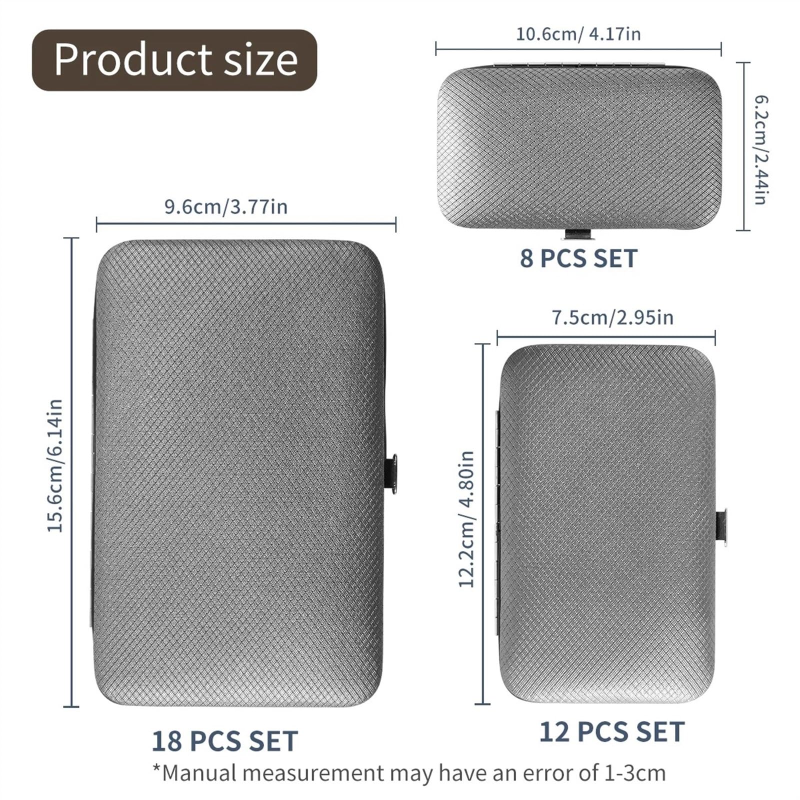 Ultra Wide Jaw Opening Nail Clippers Set Toenail Clippers for Thick Nails Cutter for Ingrown