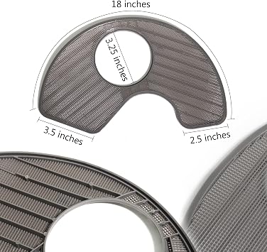 WPW10463906 Dishwasher Filter Replacement 2PCS