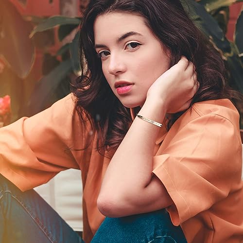 Miniatura 2 de SANNYRA Pulsera de código morse para hombres y mujeres, palabras secretas personalizadas con código morse de acero inoxidable, pulsera de cuerda