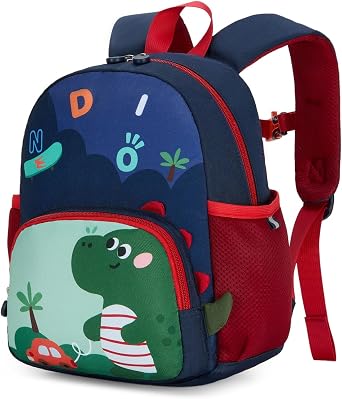 PROTAURI Kids Backpack Boys Girls Durable School Bag Children Animal Rucksack Nursery Daypack for Preschool Kindergarten School Outdoor