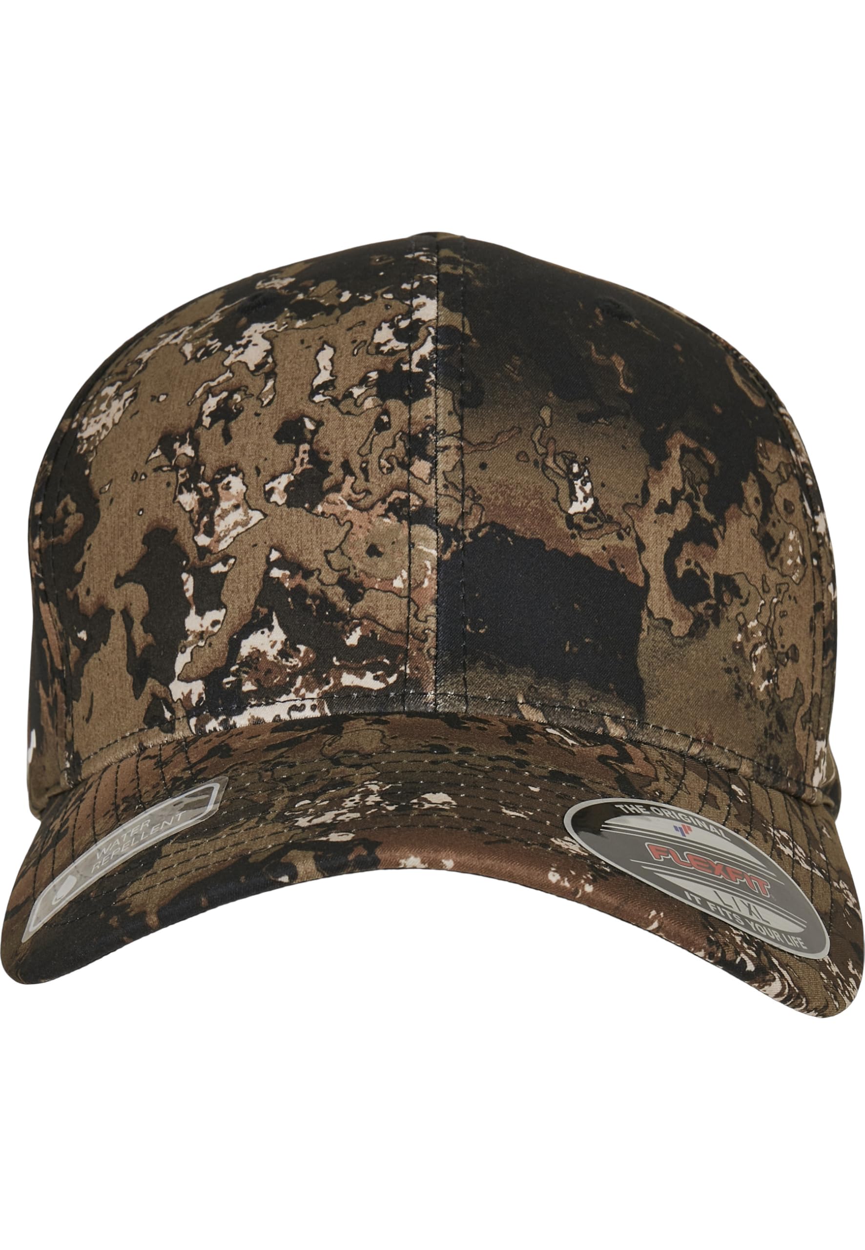 Flexfit Unisex Flexfit® Veil CamoÂ™ Baseball Cap, Wideland, L-XL UK