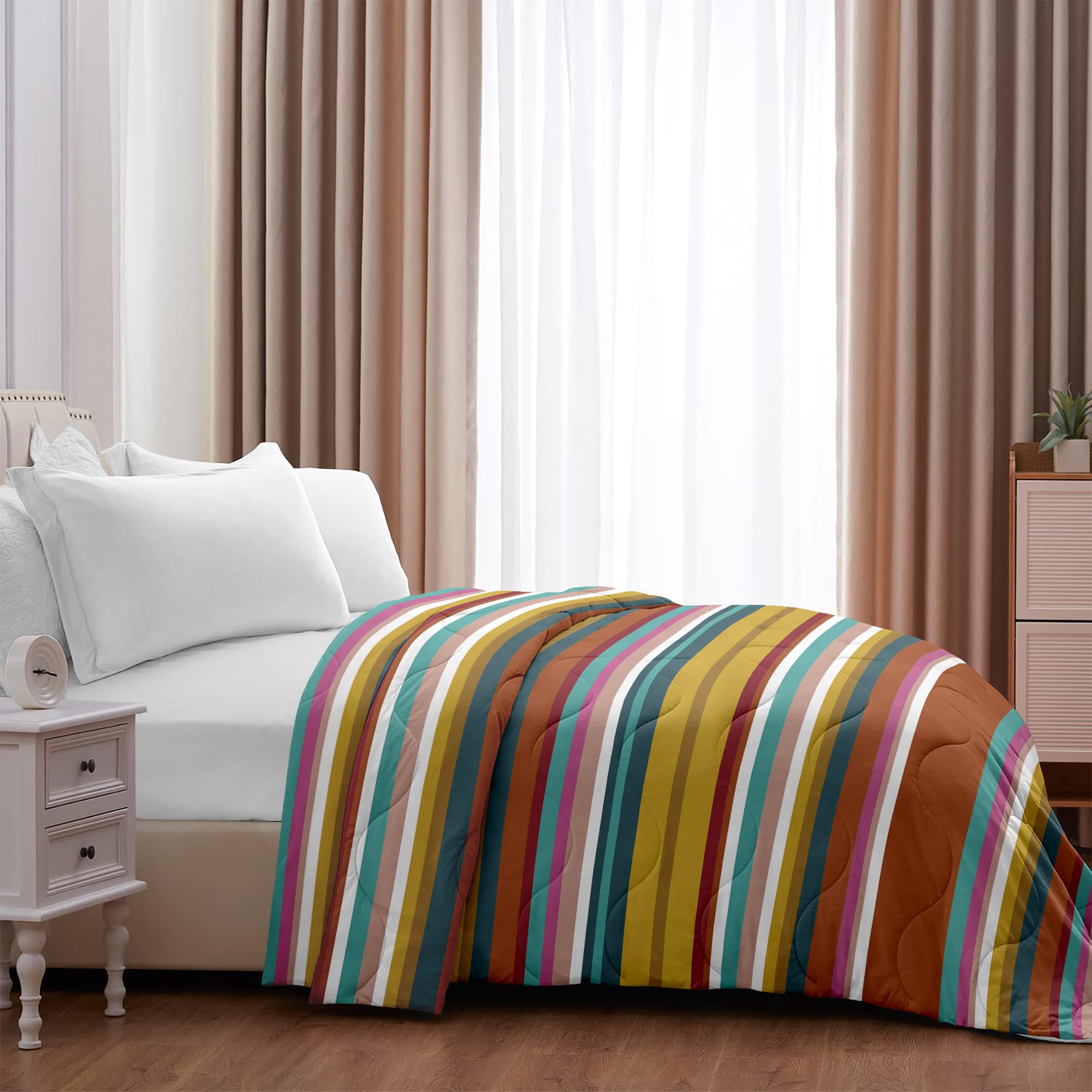 IlGruppone Trapunta Matrimoniale Invernale Stampata Piumino Caldo Piumone Prodotto Italiano Imbottitura Coperta Anallergica Traspirante Due Piazze - 20Steack - Matrimoniale