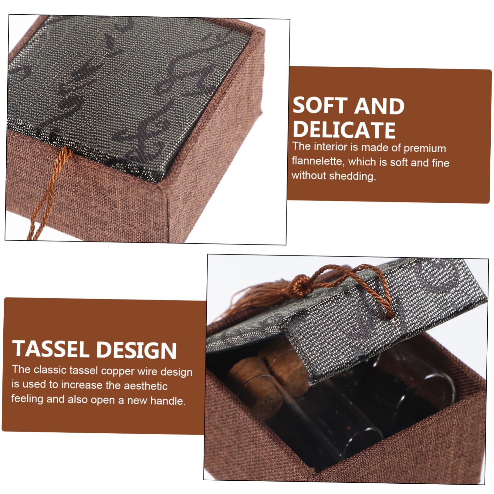 Levemolo Tooth Box for Kids Baby First Tooth Memory Holder Fetal Hair Keepsake Storage Tiny Trinket Organizer Style