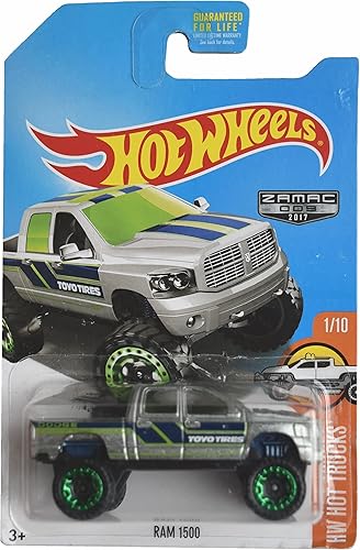 Hot Wheels Zamac Dodge Ram 1500, Camiones calientes 110 disponible en Yaxa El Salvador