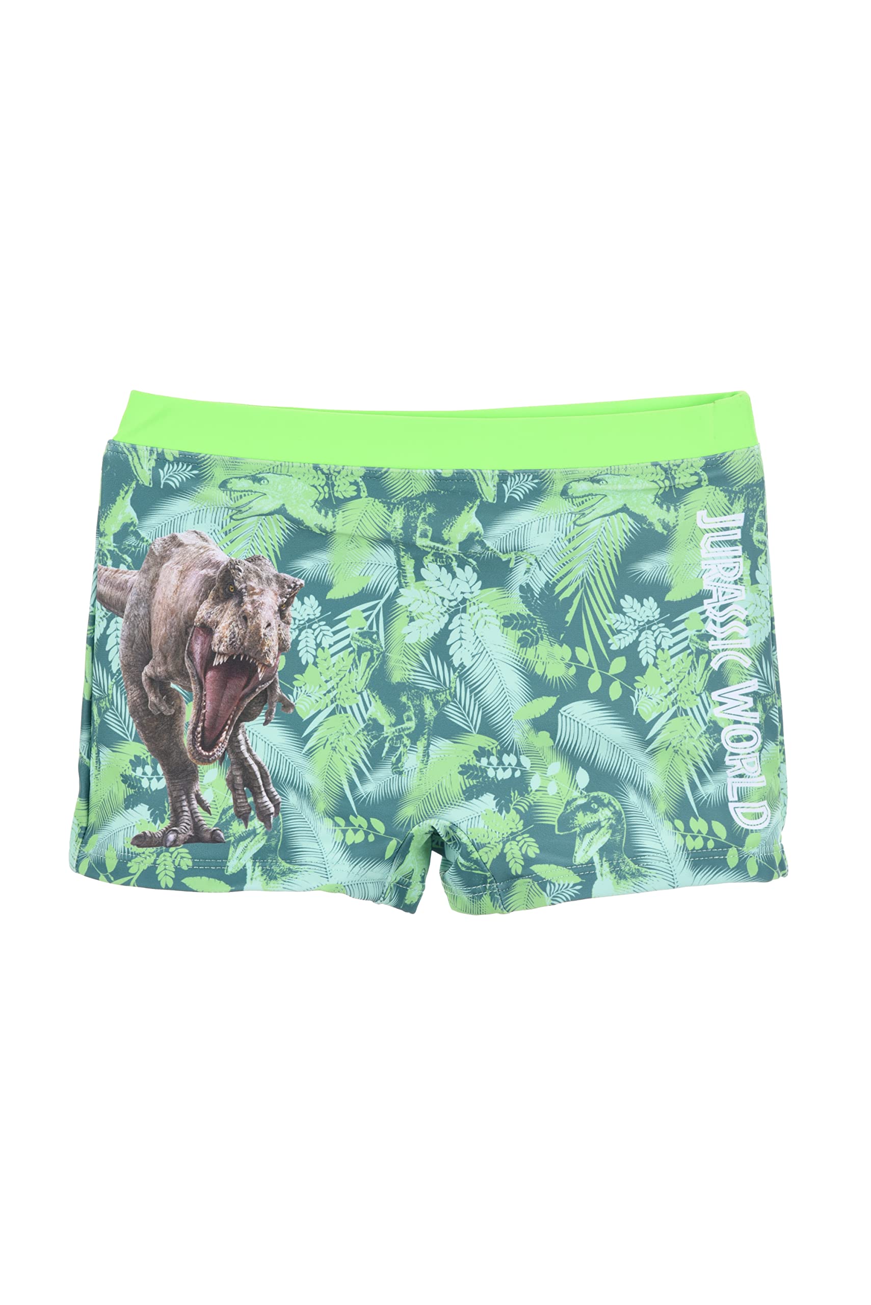 Jurassic World Bañador Niño, Bañador Natación Infantil, Shorts de Baño Dinosaurios, Secado Rápido, Tallas 3 a 8 Años