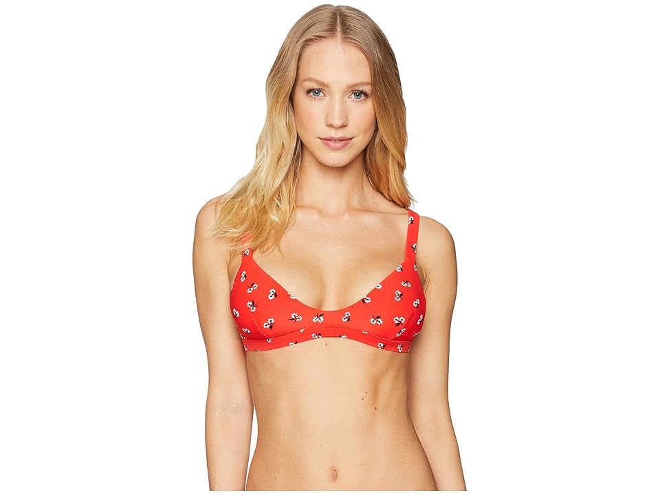 

Billabong Gone Away Fixed Triangle Top (Chili Pepper) Women's Swimwear