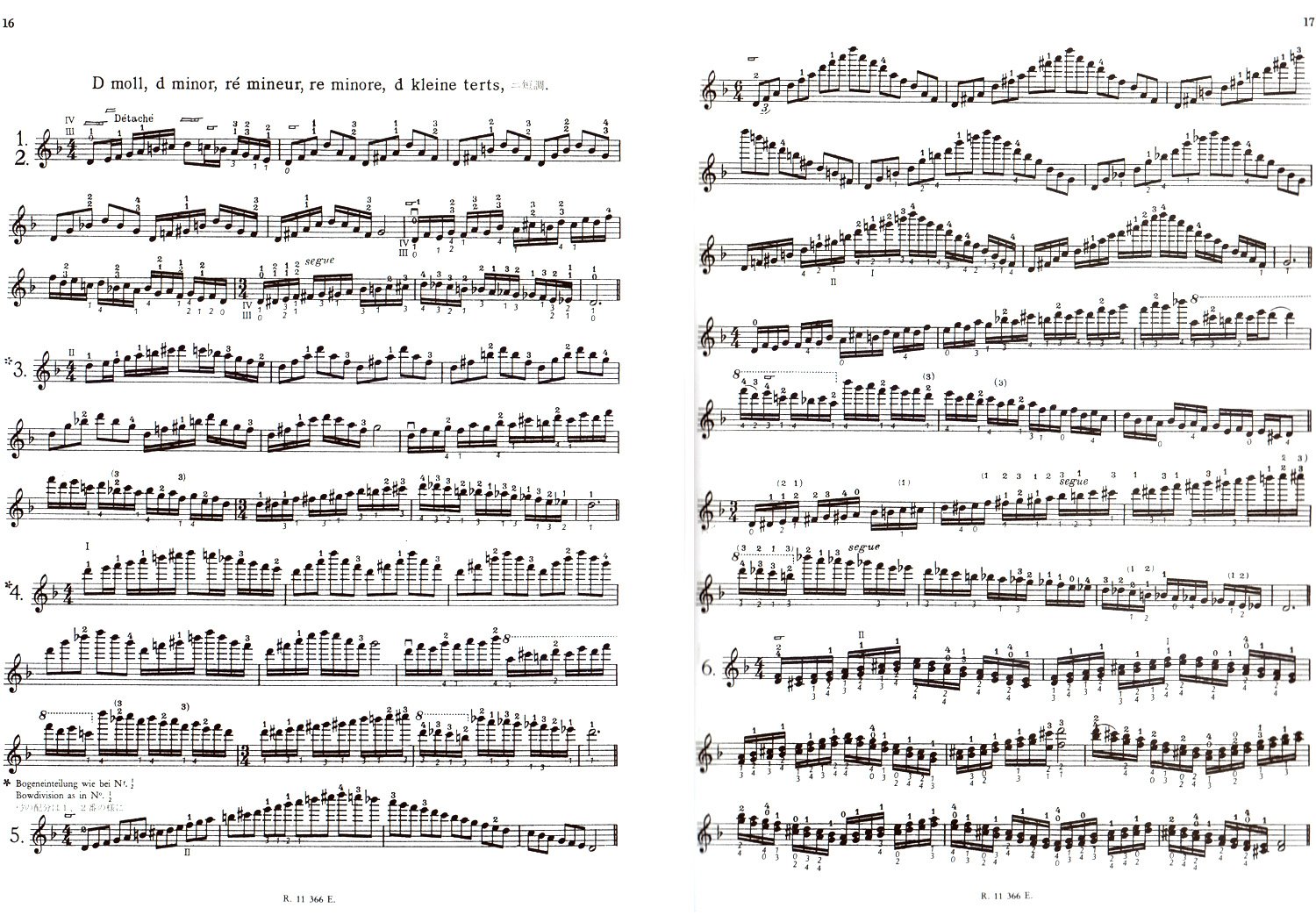 Carl Fleisch - The Scales System - Scales Exercises Through All Major and Mollton Types - Students for Violin - with Colourful Heart-Shaped Note Clip