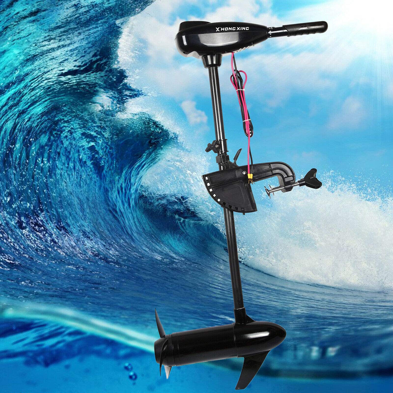 Buy Electric Outboard Motor 24V Electric Thrust Outboard Motor 85lbs