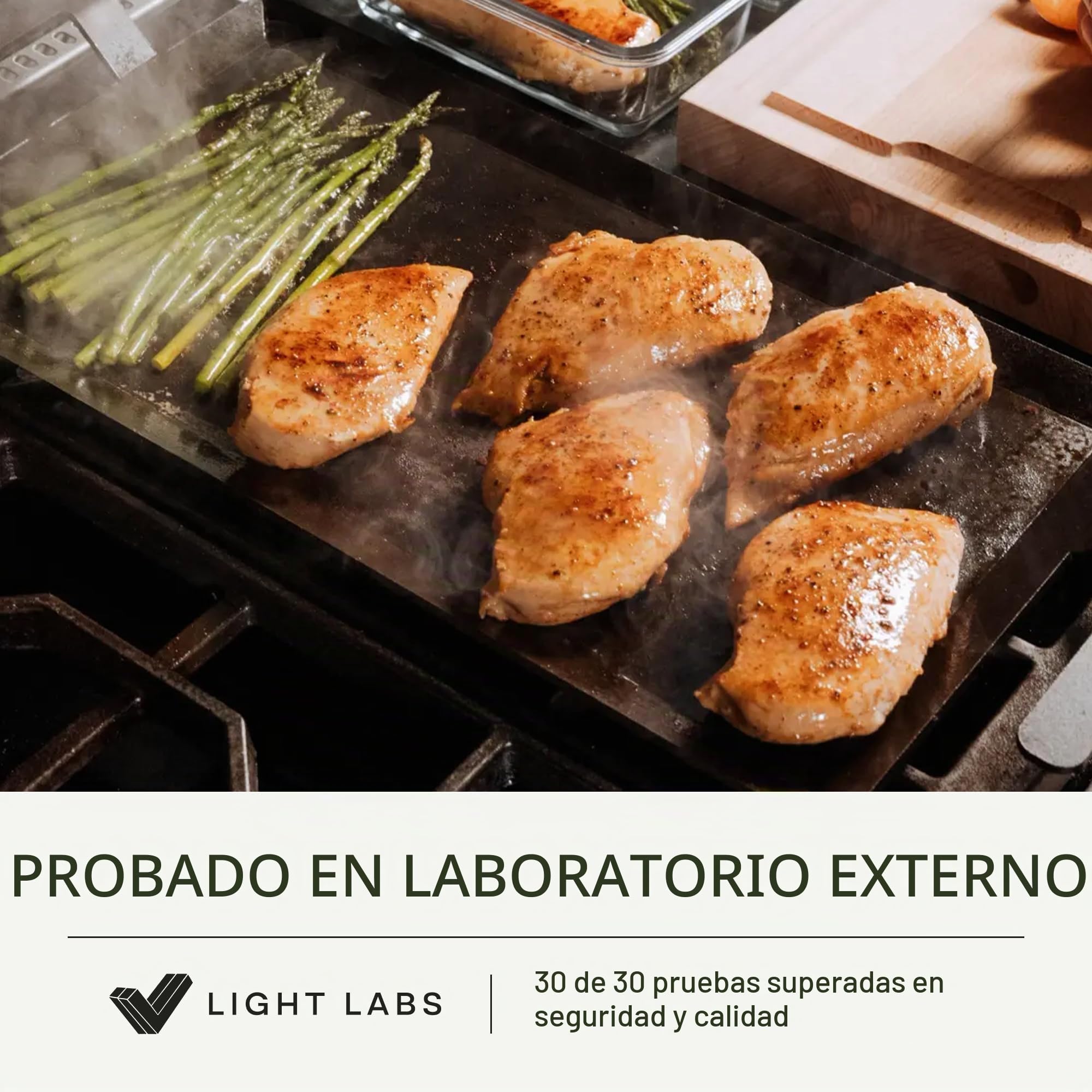 Made In Utensilios de cocina - Plancha de acero al carbono - (Como hierro fundido, pero mejor) - Utensilios de cocina profesionales - Suecia - Compatible con inducción