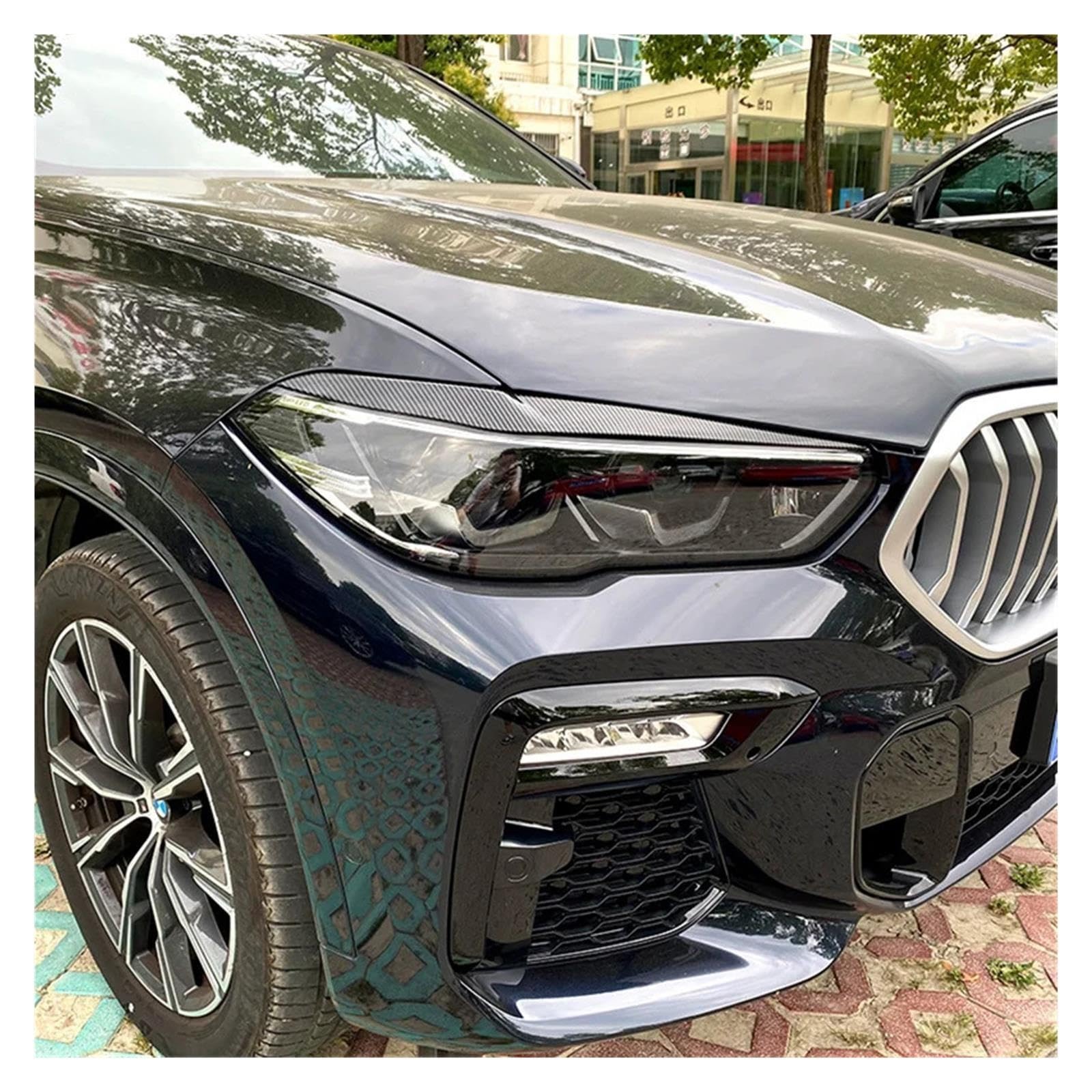 Scheinwerfer-Augenbrauen-Zierabdeckung, Kompatibel Mit BMW