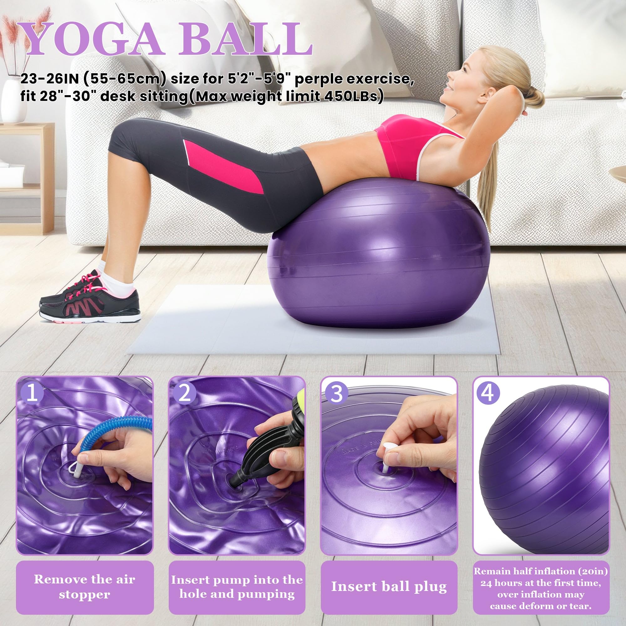 Juego de ruedas de yoga