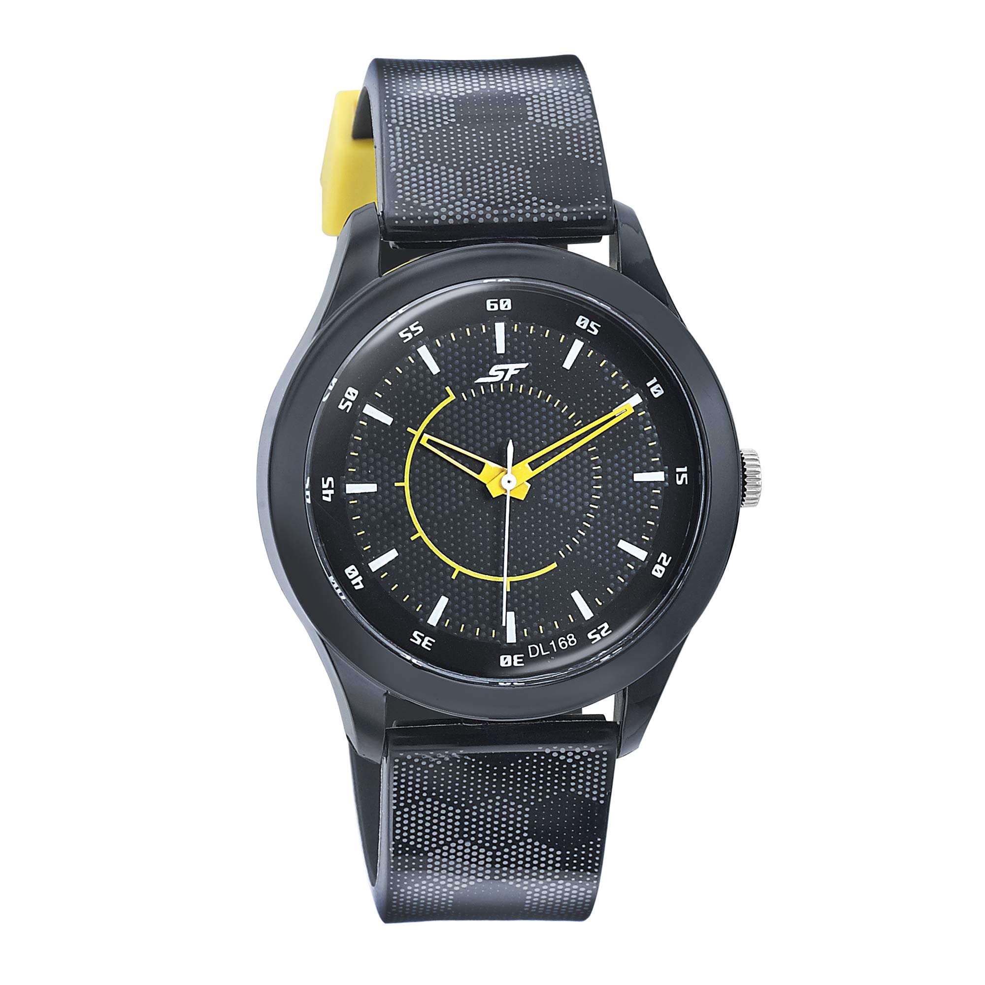 SF Analog Black Round Dial Mens Casual Watch-77007PP04 (B08RDPGRTH) Amazon Price History, Amazon Price Tracker