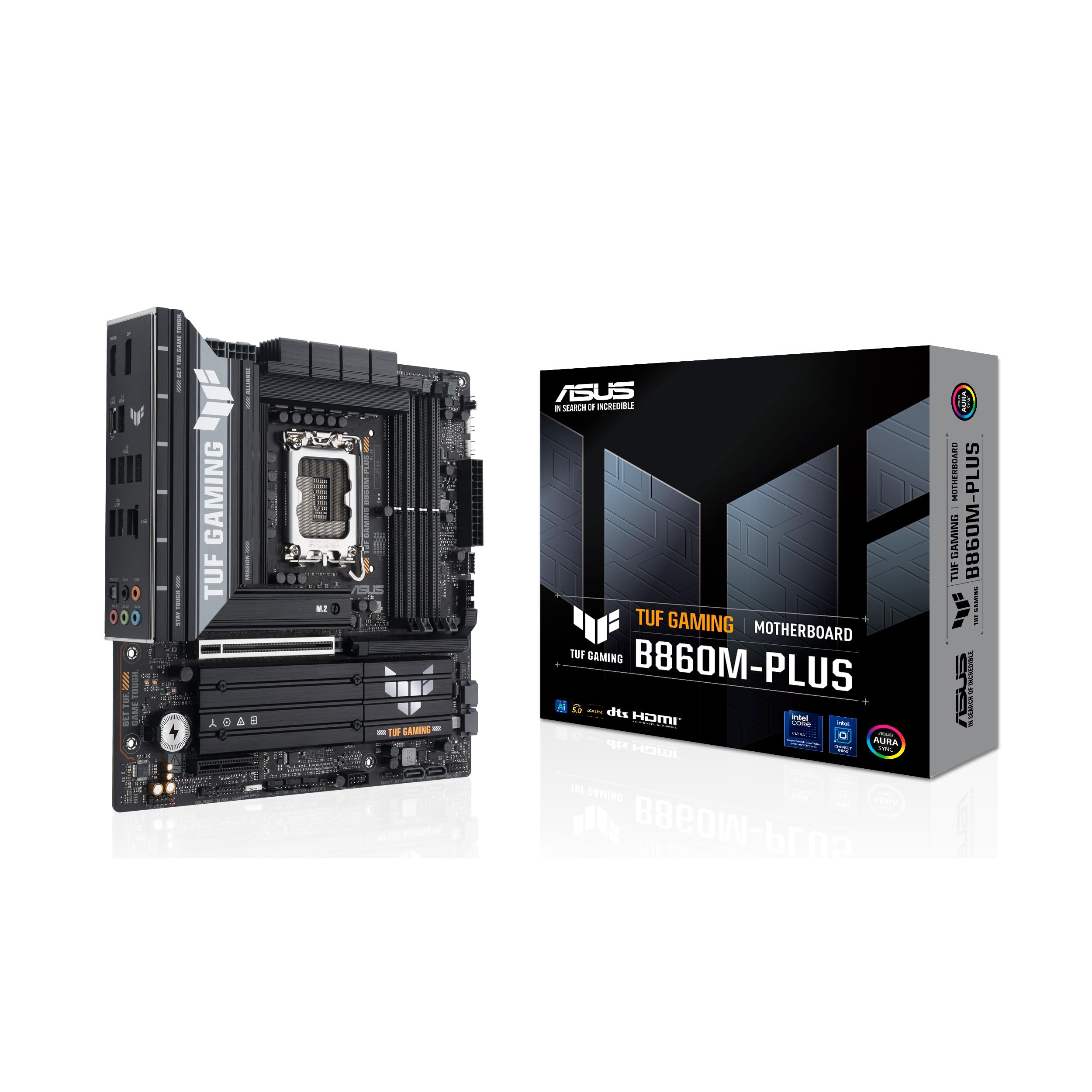 Placa Base Asus TUF GAMING B860M-PLUS Socket 1851/ DDR5/ PCIe 5.0/ Micro ATX