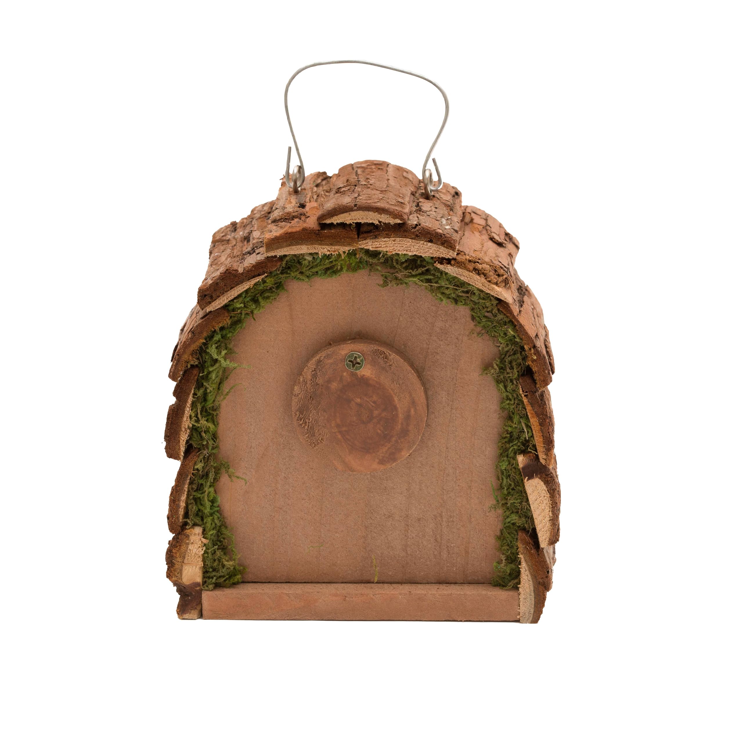 Décoration Jardin Durable Mangeoire Pour Oiseaux En Bois I Nichoir Suspendu I Distributeur De Mangeoire à Oiseaux