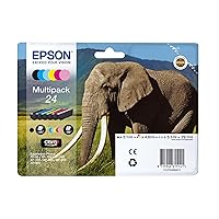 Epson 24 Serie Elefante Cartuccia Originale, Multipack