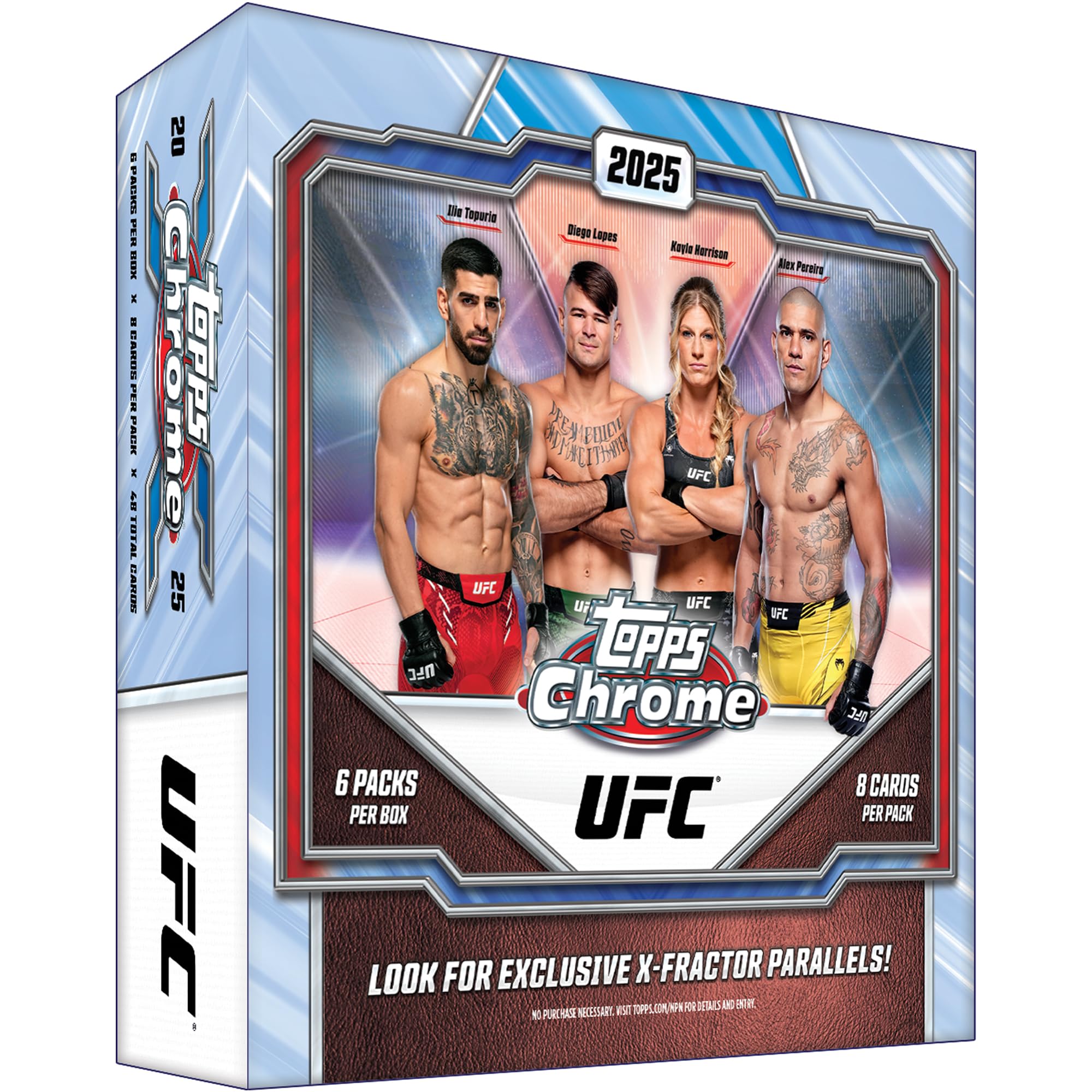 Amazon.co.jp: 2025 Topps UFC Chrome MEGA : スポーツ＆アウトドア