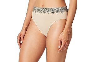 Bali Comfort Revolution Women's Panties Hi-Cut Nylon Underwear