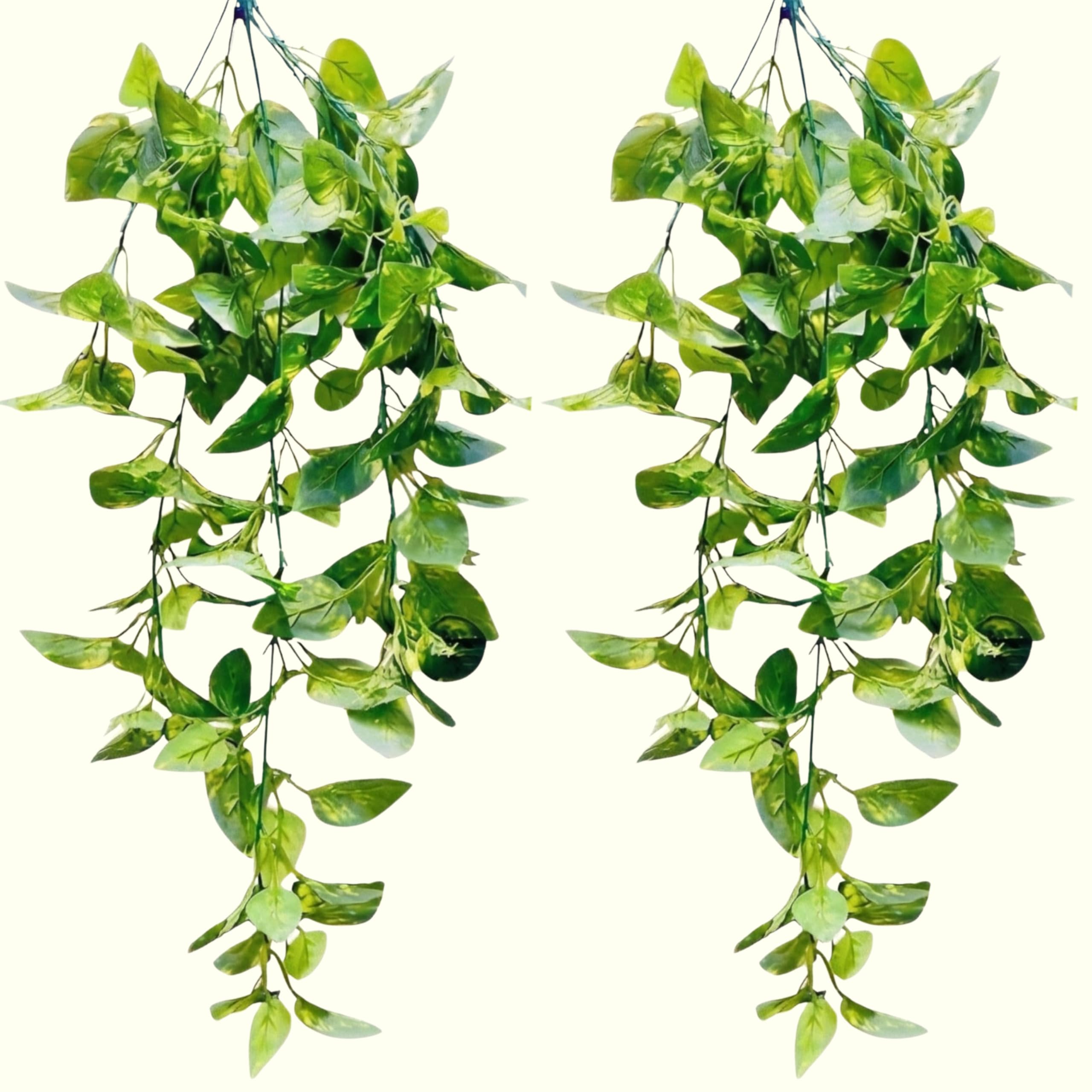 Dekorly Eucalyptus Vine with Daisy Flowers - 2 Pack -17