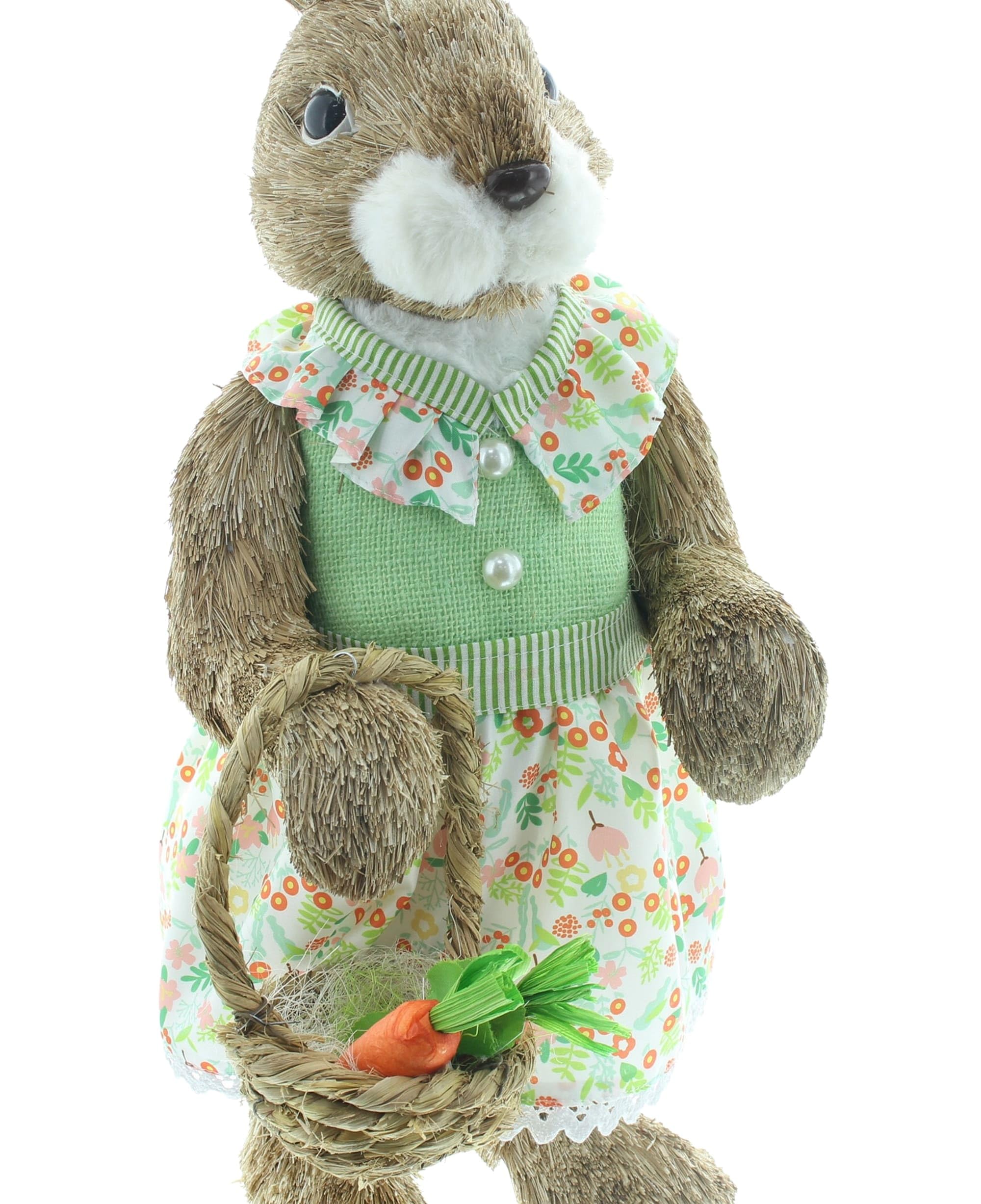 Dekoleidenschaft große Dekofigur Frau Hase 60 cm hoch, Osterhase, Osterdeko, Hasendeko