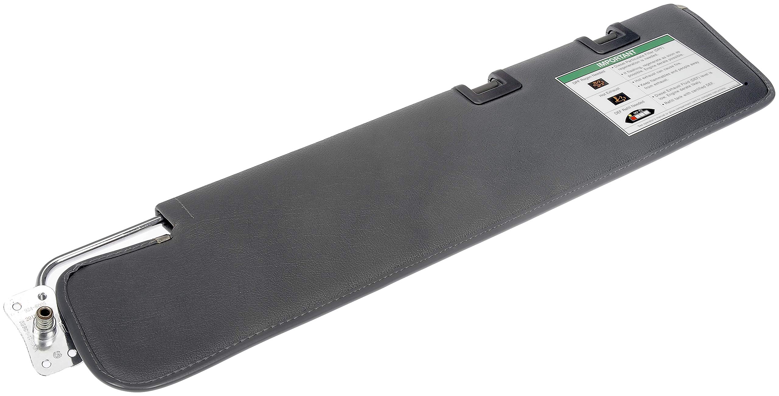 Dorman 924-8005 Driver Side Sun Visor Compatible with Select Freightliner Models, Gray