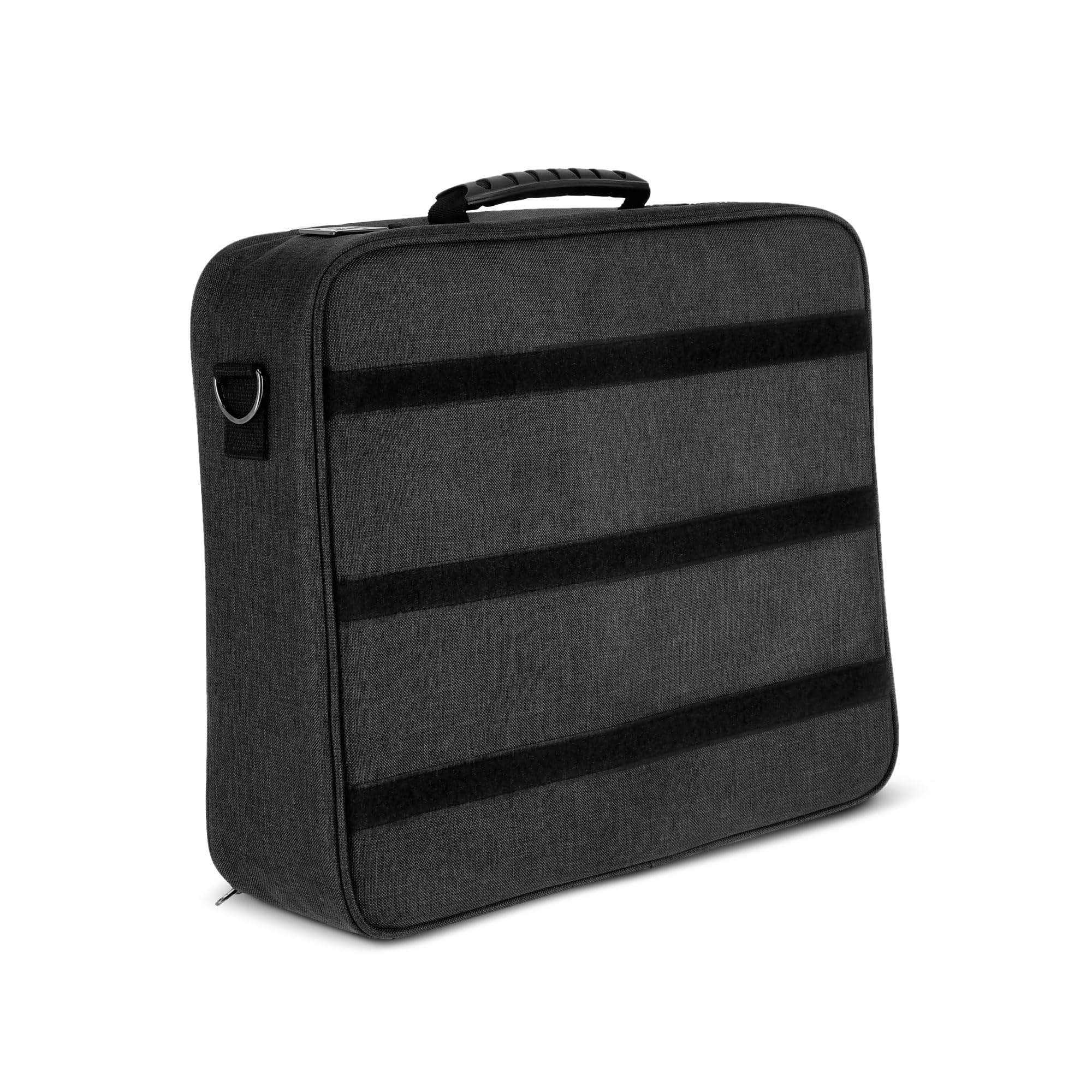 Adam Hall 19" Parts ORGAFLEX TORBA RACK 03 – wyściełana torba organizacyjna z zapięciem na rzep do stojaków 48.3 cm, 3U, szara