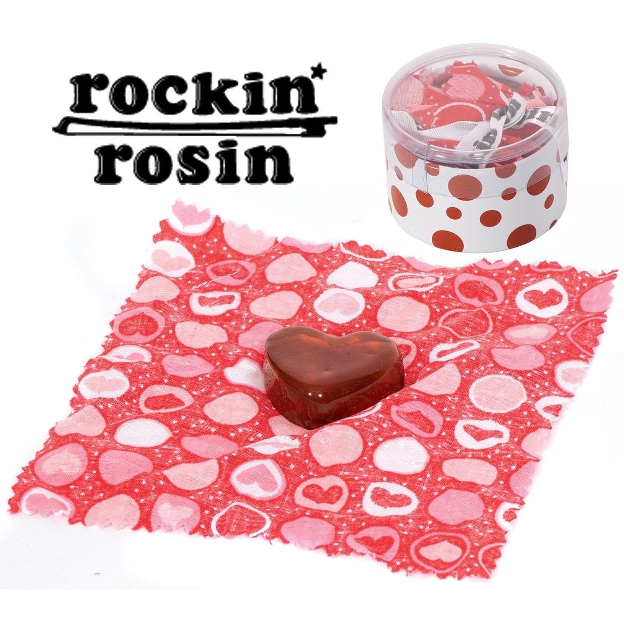 Amazon | 松脂 Rockin' Rosin ロッキンロジン ハート | 弦楽器