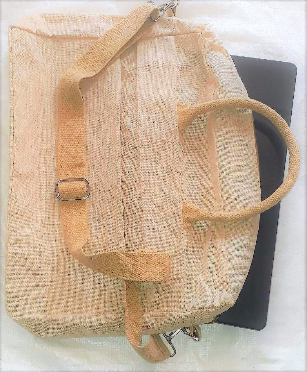 Jute Laptop Bag/Office Bag/Conference Bag - JUCO - Image 5 thumbnail