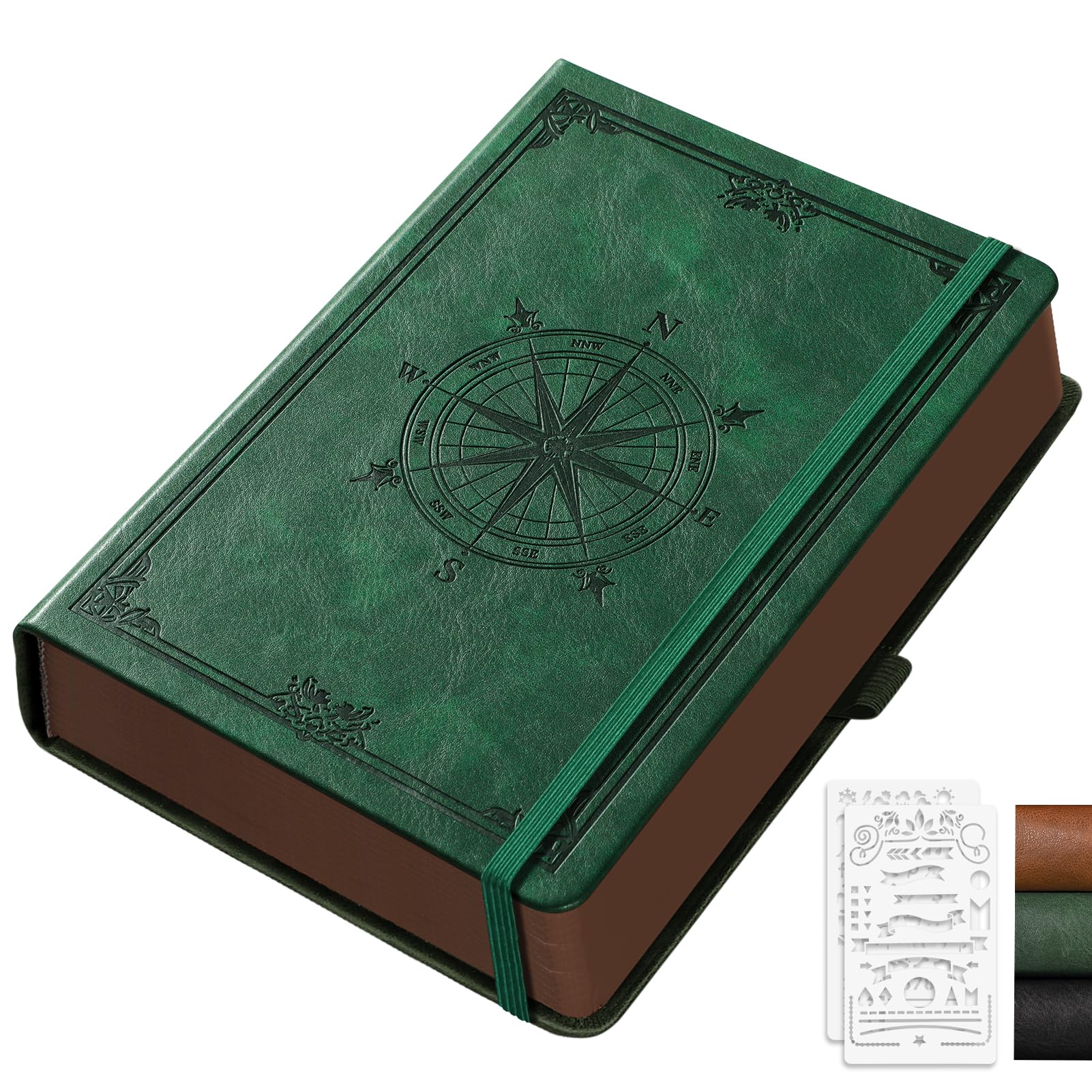 AUTEMPO A5 Blank Journal Notebook, 320 Pages Hardcover Thick Note book with 100 GSM Paper, for Men & Women