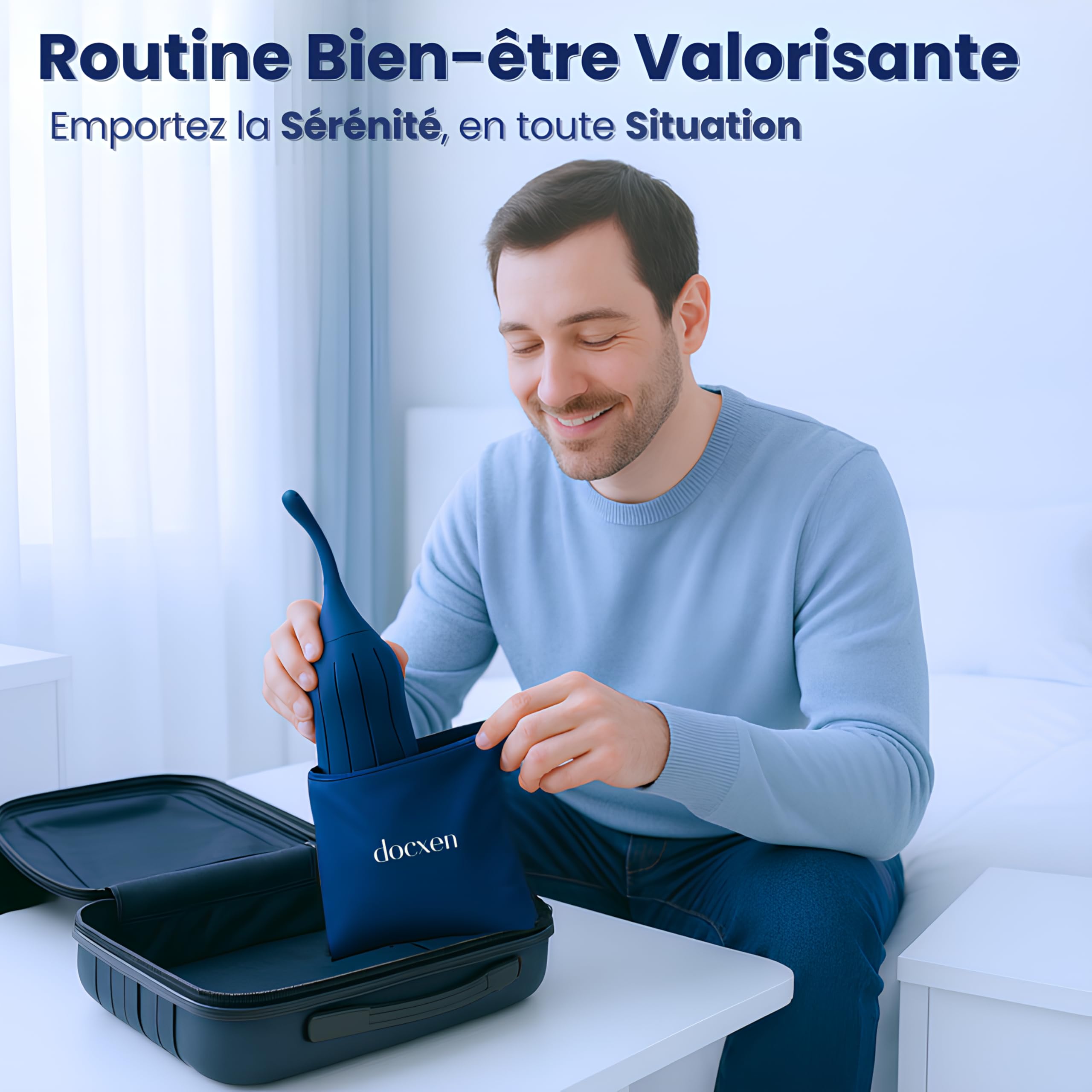 Poire à Lavement Intime Anus ANTI RETOUR - Kit Lavement Intestinal ✮GARANTIE À VIE✮ Poire Lavement Rectale Adulte 310ML - Poire de Lavement Intime Anus Douche, Douches Anale et Vaginale + Sac