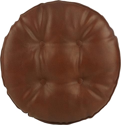 Miniatura 3 de Klear Vu Gripper - Cojines redondos antideslizantes de piel sintética copetuda para comedor, encimera de cocina, cafetería y restaurante, 14