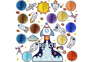 Space VBS Decorations Bulletin Board Outer Space Classroom Solar System Planets Cutouts
