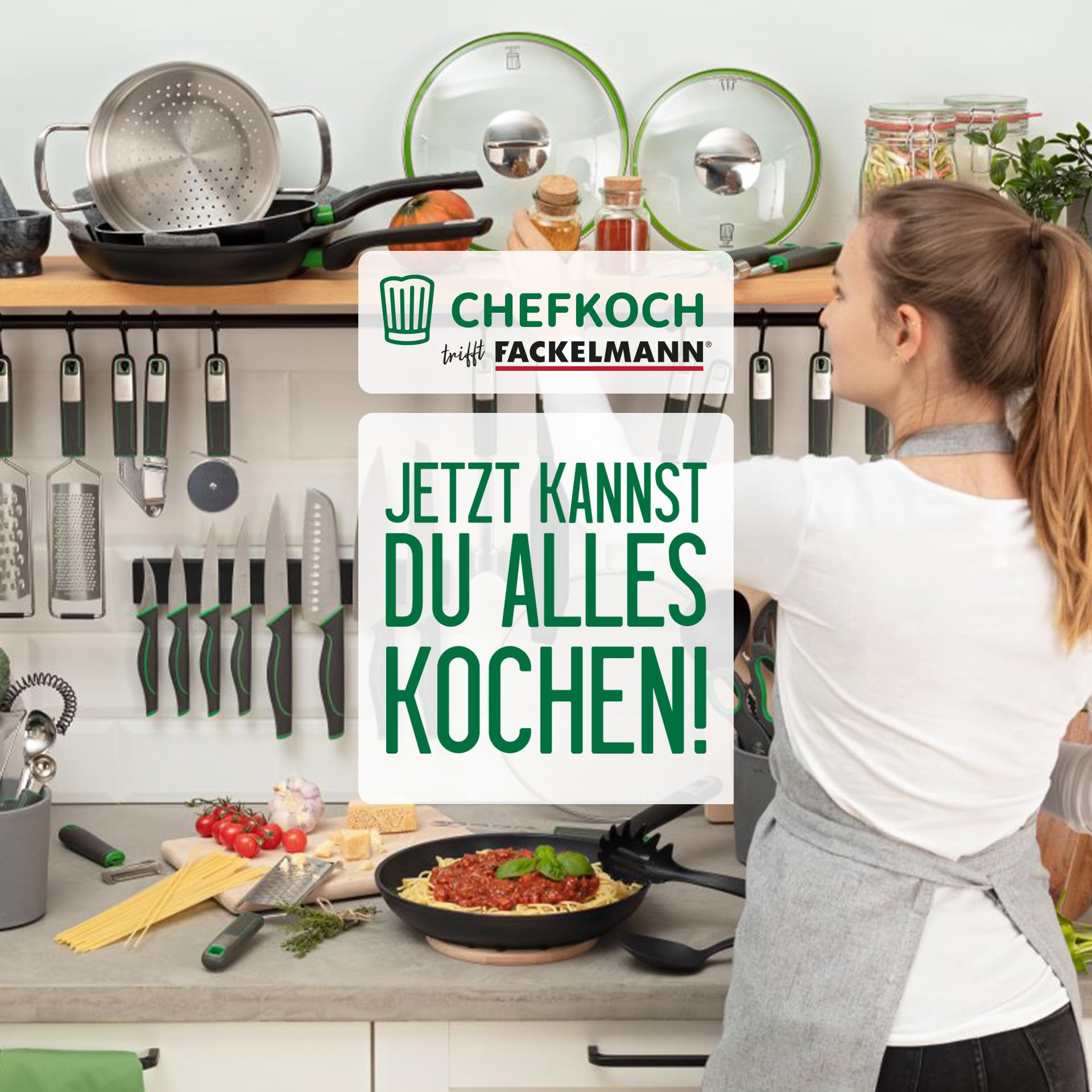 FACKELMANN Chefkoch Cortafiambres con soporte para restos y cuchillas de acero inoxidable extra afiladas - Perfecto para patatas, zanahorias y mucho más - Ajustable entre 1 y 6 mm