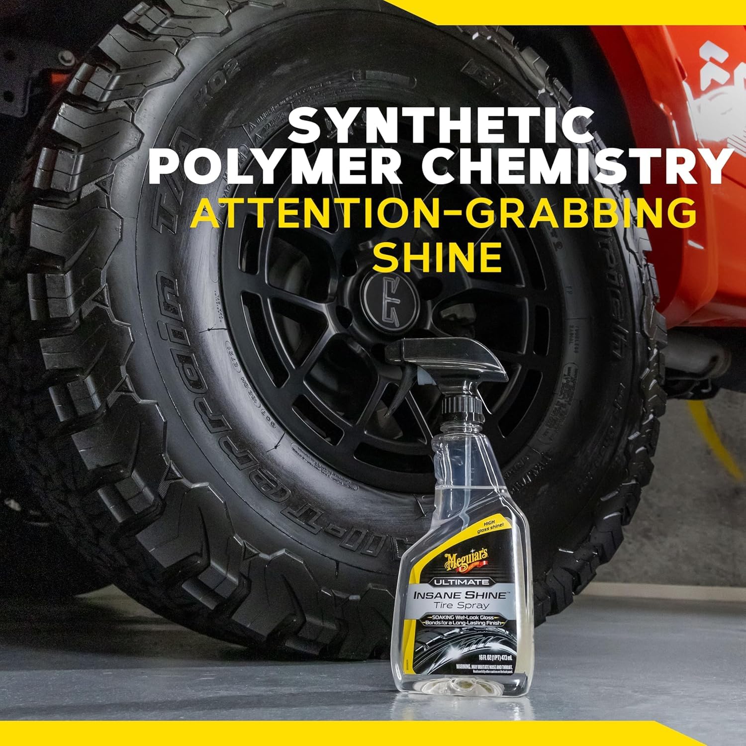 Meguiar’s Spray Ultra-Brillance Pneus – Ultimate G250816EU, 473 ML BT