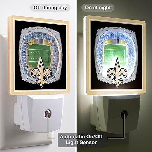 Miniatura 98 de YouTheFan NFL StadiumView Nite Light