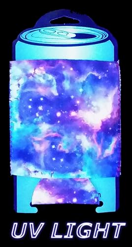 Miniatura 6 de Funny Guy Mugs Enfriador de latas de neopreno plegable Galaxy - Enfriador de bebidas