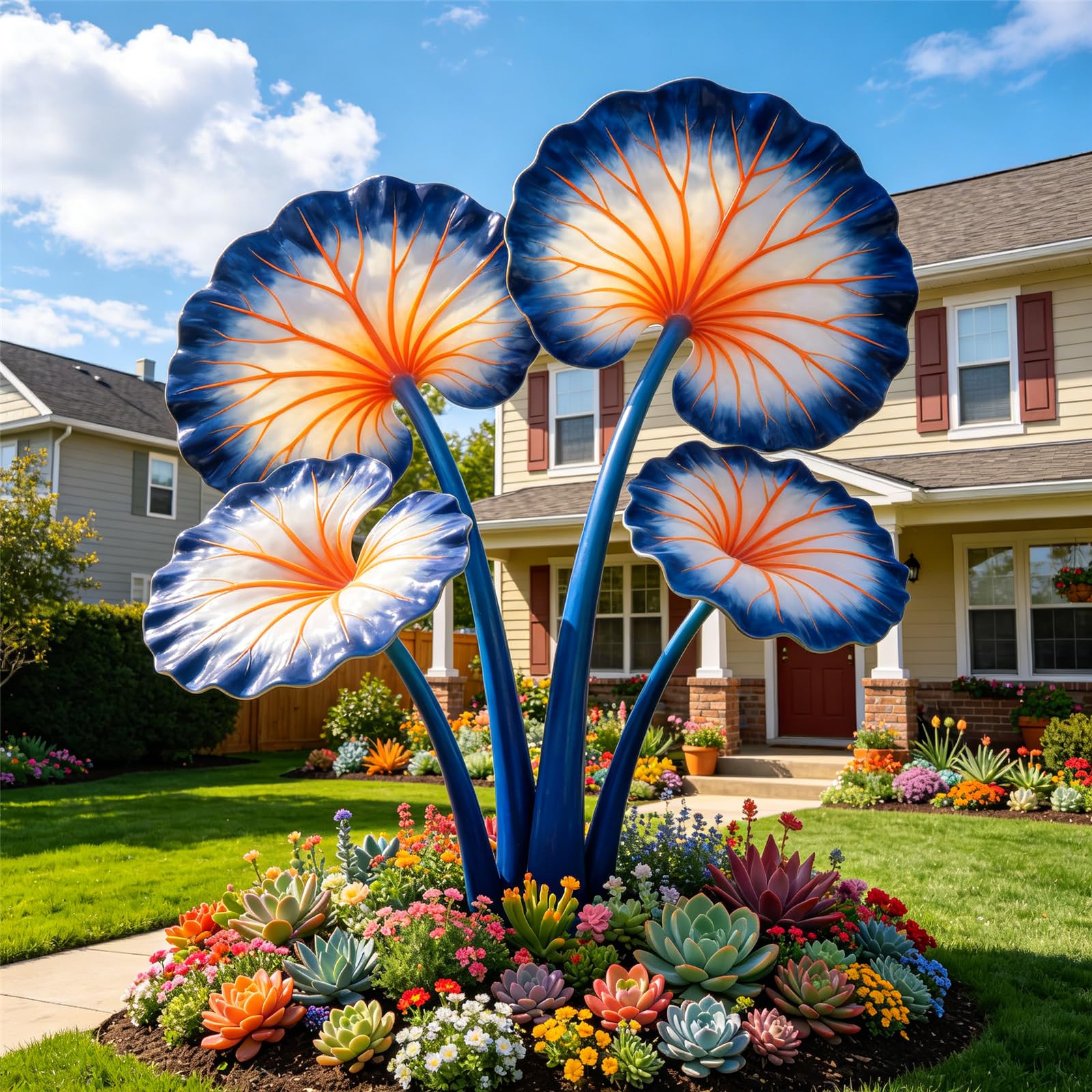Giant Elephant Ear Bulbs for Planting-Hardy Perennial,Excellent Display,Large Foliage,Beginner Friendly-4bulbs-C — image 1