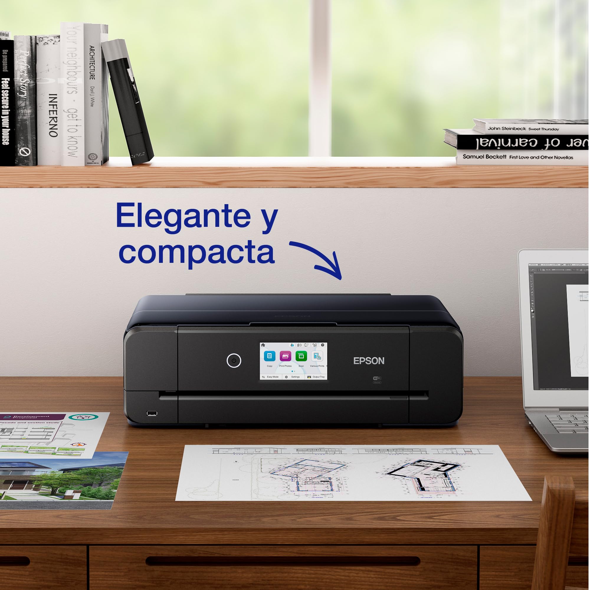 Epson Expression Photo XP-980 | Impresora fotográfica A3 multifunción con Wi-Fi | Impresión automática a Doble Cara | Bandejas separadas para Foto y A3 | Sistema de Tinta de 6 Colores para Fotos