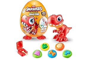 Smashers Junior Dino Dig Large Egg (T-Rex) Digging Construction Toys for Kids...