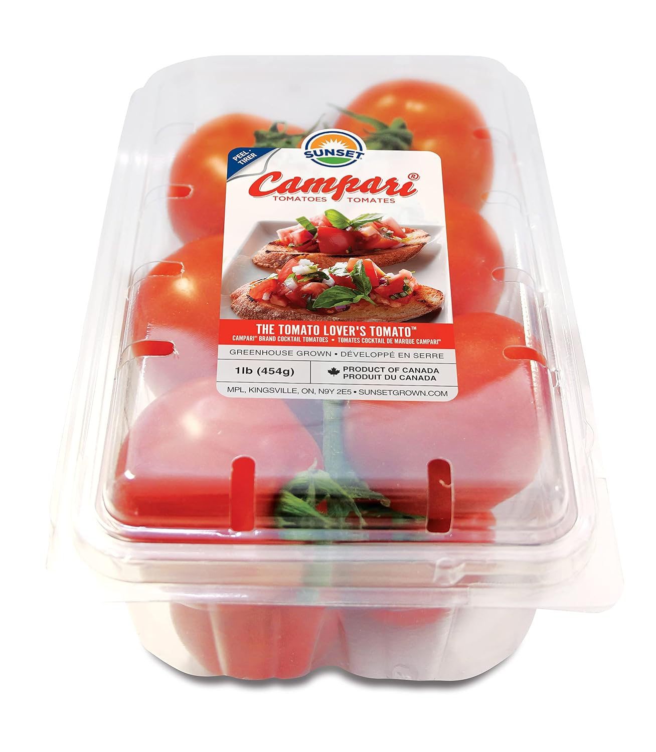 Sunset Greenhouse Campari Tomatoes, 16 Ounce
