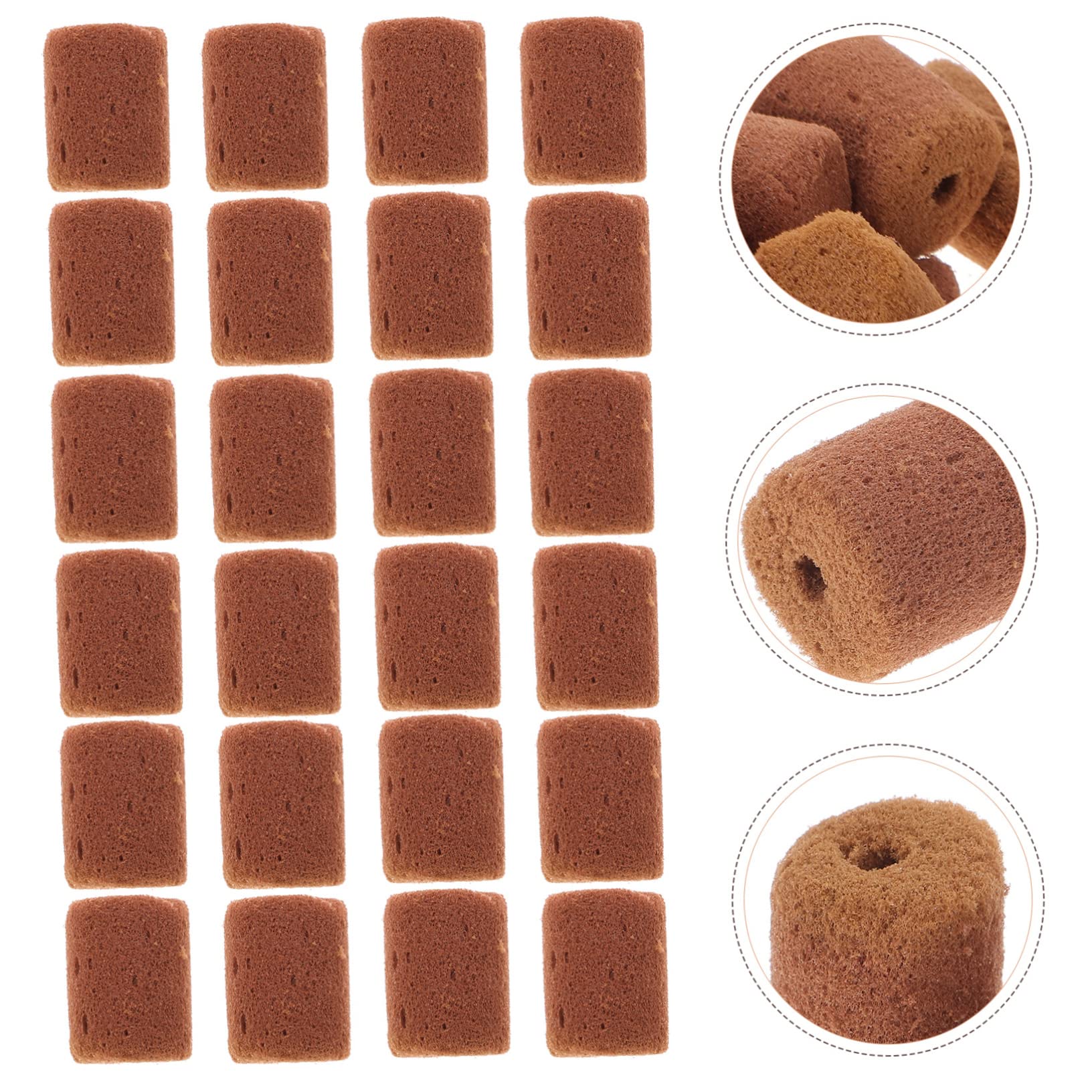 Kisangel Lot De 5 Blocs De Terreau Nutritifs pour Jardin Engrais pour Plantes De Balcon 100 Pièces X 5