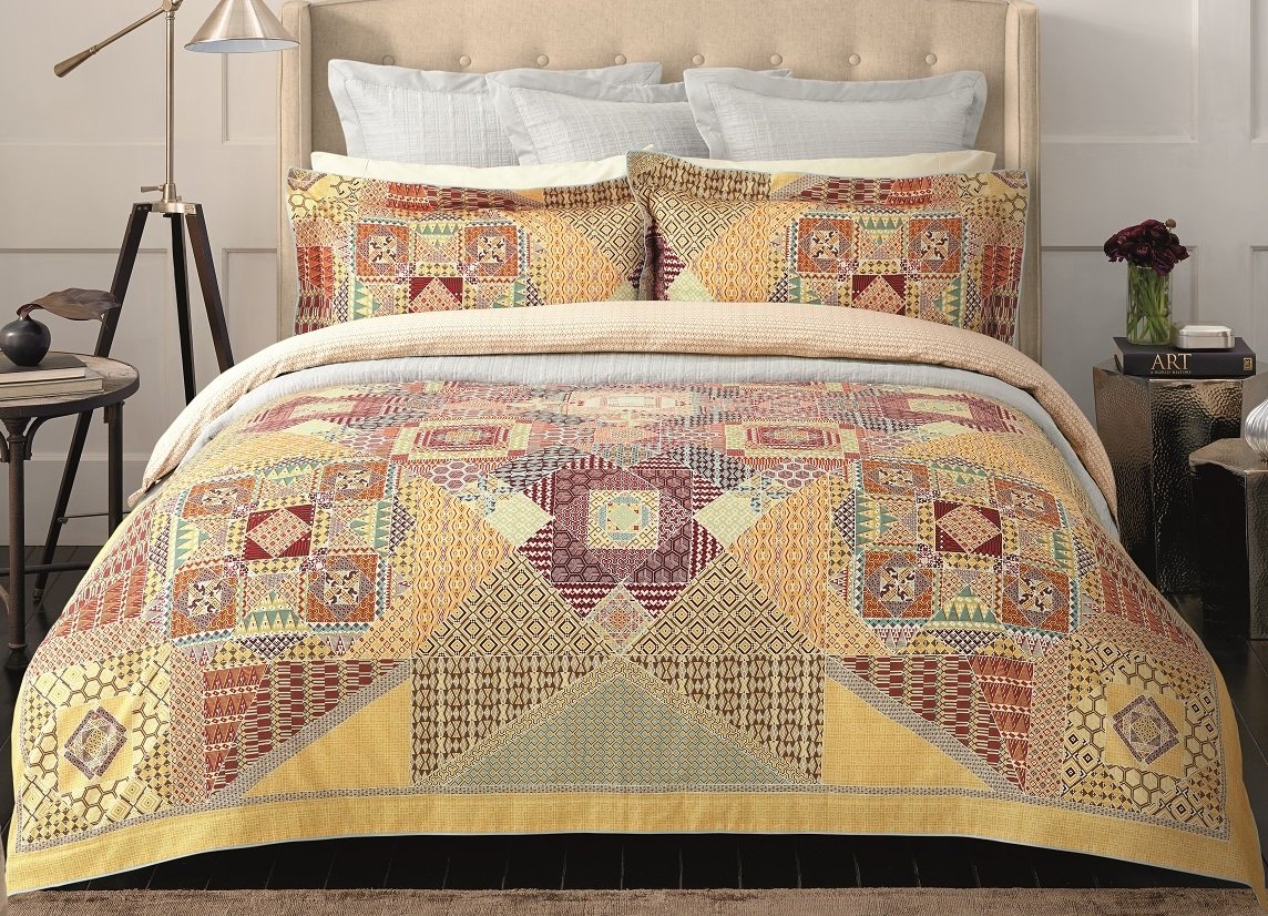 Amazon｜SHERIDAN/シェリダン 掛けカバー エイキン ベージュ シングル