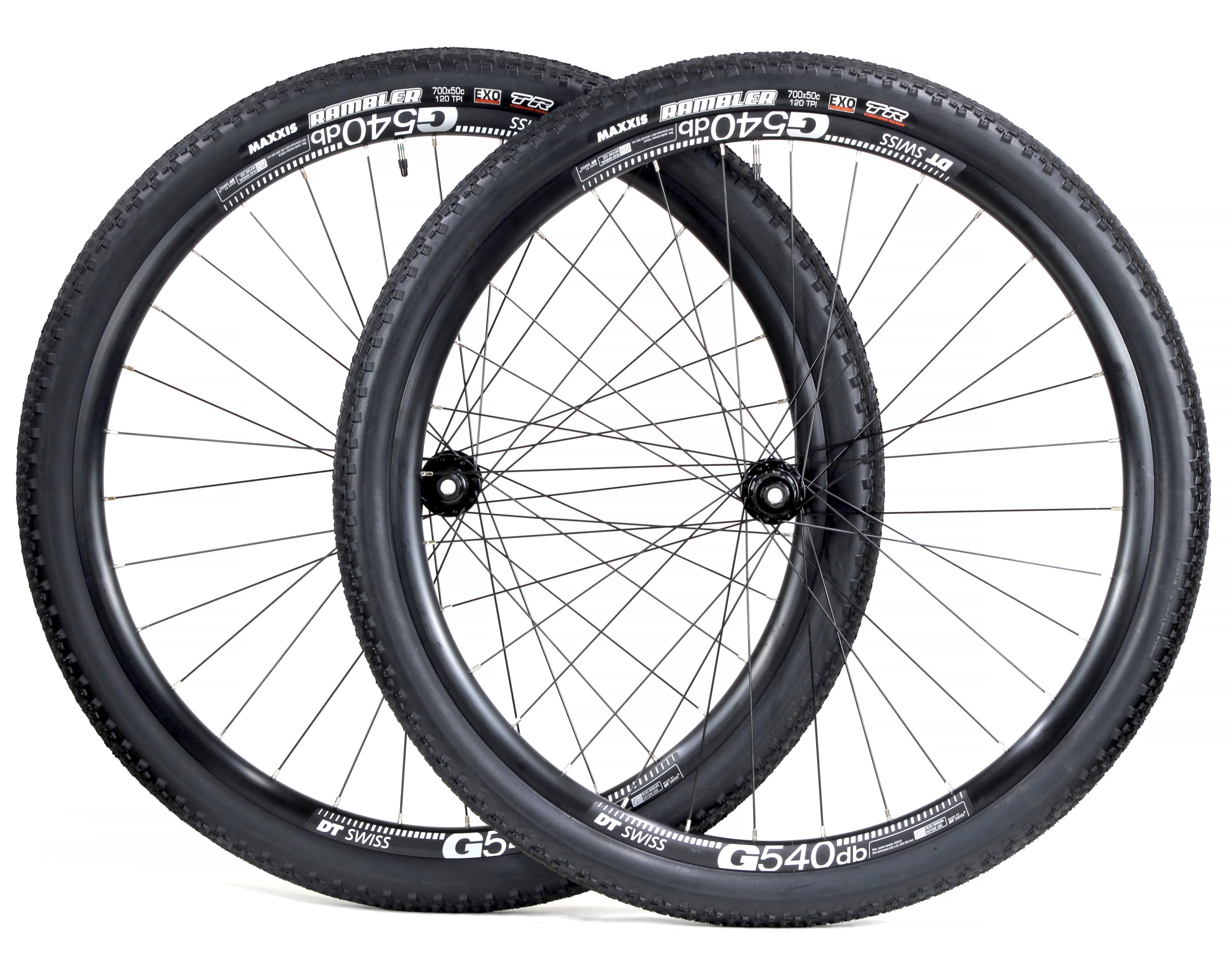Amazon.com : 700c Gravel Bike Wheel Set DTS G540db 142 x 100 Thru