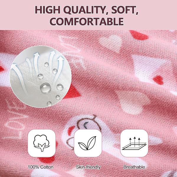 MOEMOE BABY MOEMOE BABY Potty Training Pants Toilet Training Underwear Reusable for Toddler for Girls,10 pack,Light Violet,3 Years in use