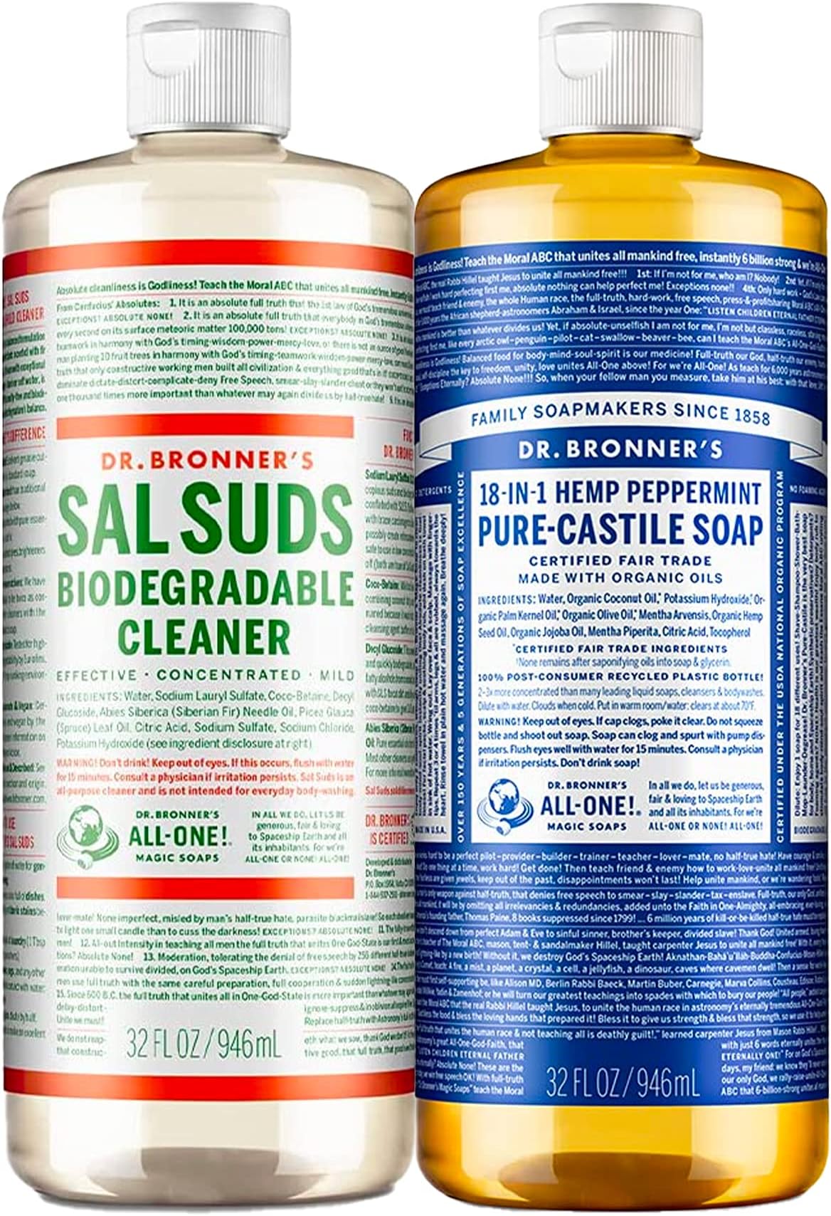Dr. Bronner's Sal Suds Biodegradable Cleaner (16 Ounce