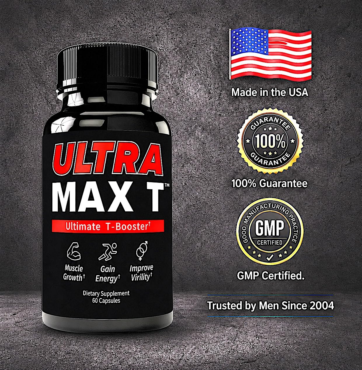 Andro400 Ultra Max T Men's T-Support, 3 Pack, 180 Capsules, 90-Day Supply — Amazon image 11