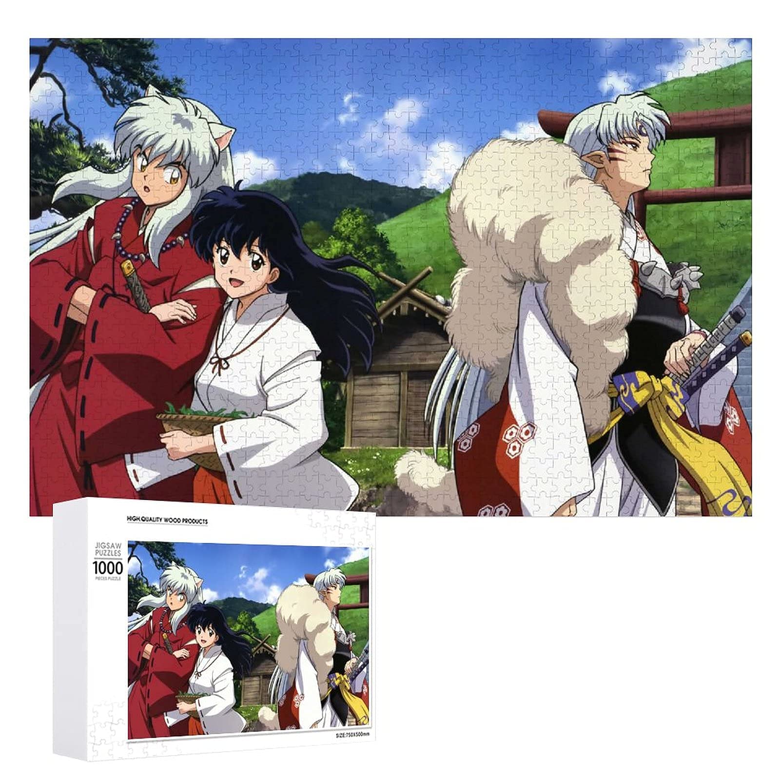 Amazon | 500/1000ピース 犬夜叉 ジグソーパズル 面白い 木のパズル