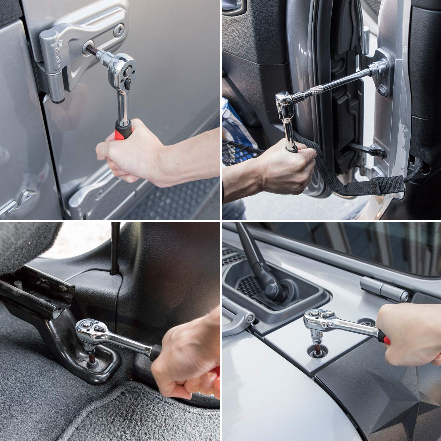 Hardtop and Door Removal Torx Tool Set Socket Wrench Kit Fit for 1997