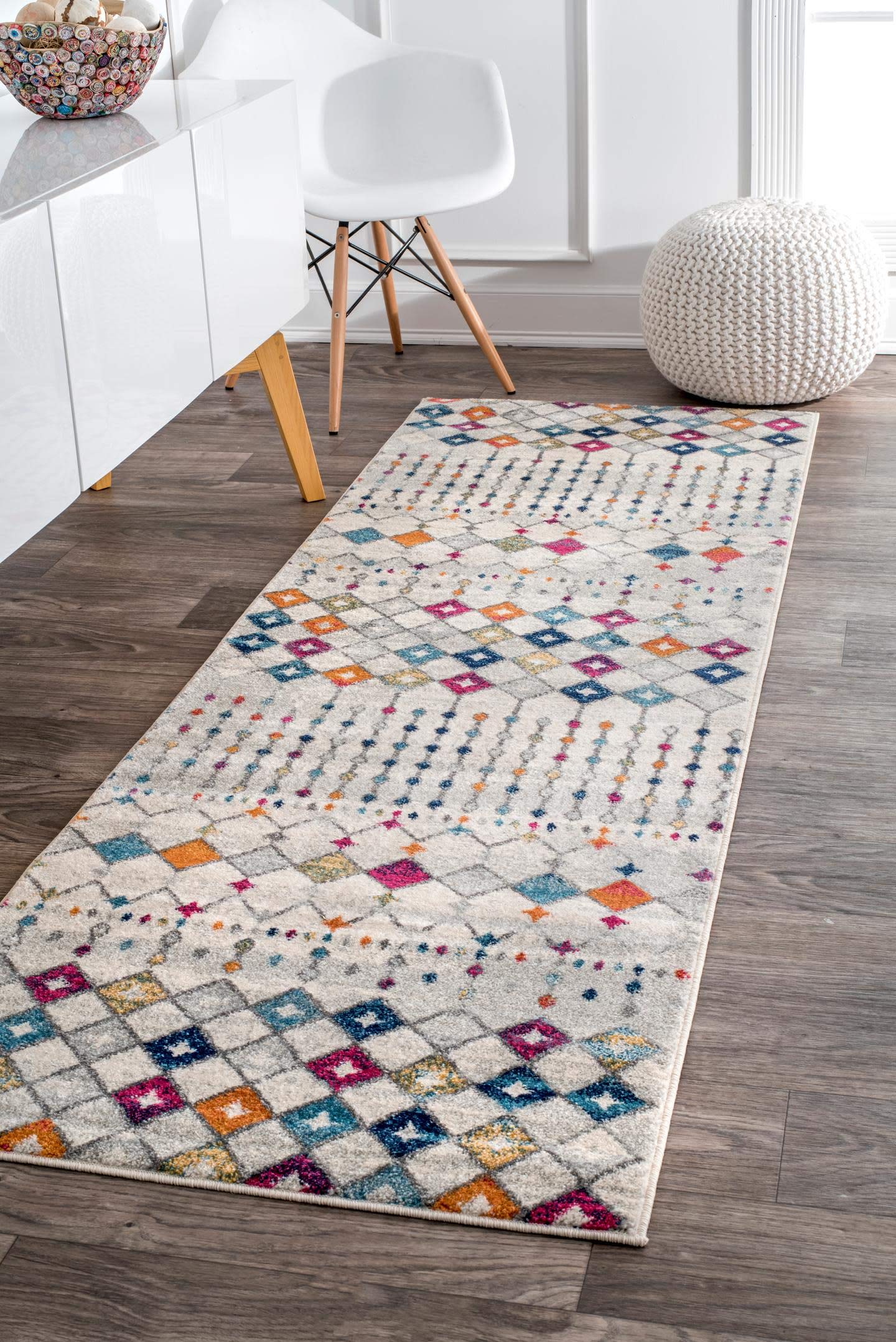 nuLOOM Moroccan Blythe Runner Rug, 2' 6" x 6', Multi